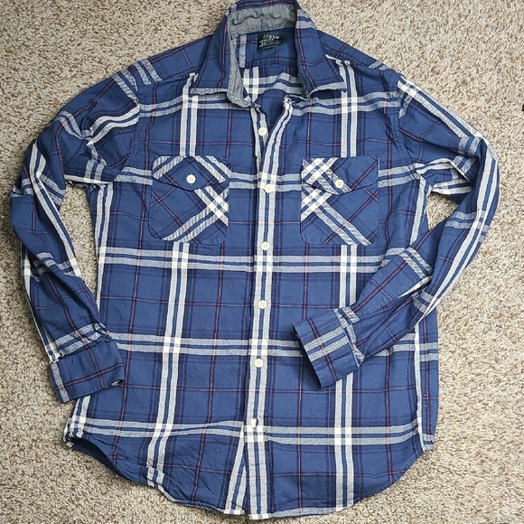 J.Crew Heavy Flannel Shirt - Picture 1 of 7